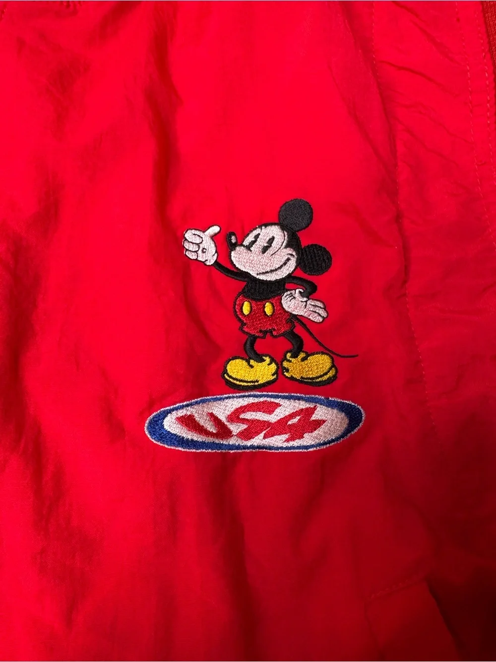 Vintage Disney Mickey Mouse USA bomber jacket, unisex size small - Picture 4 of 15